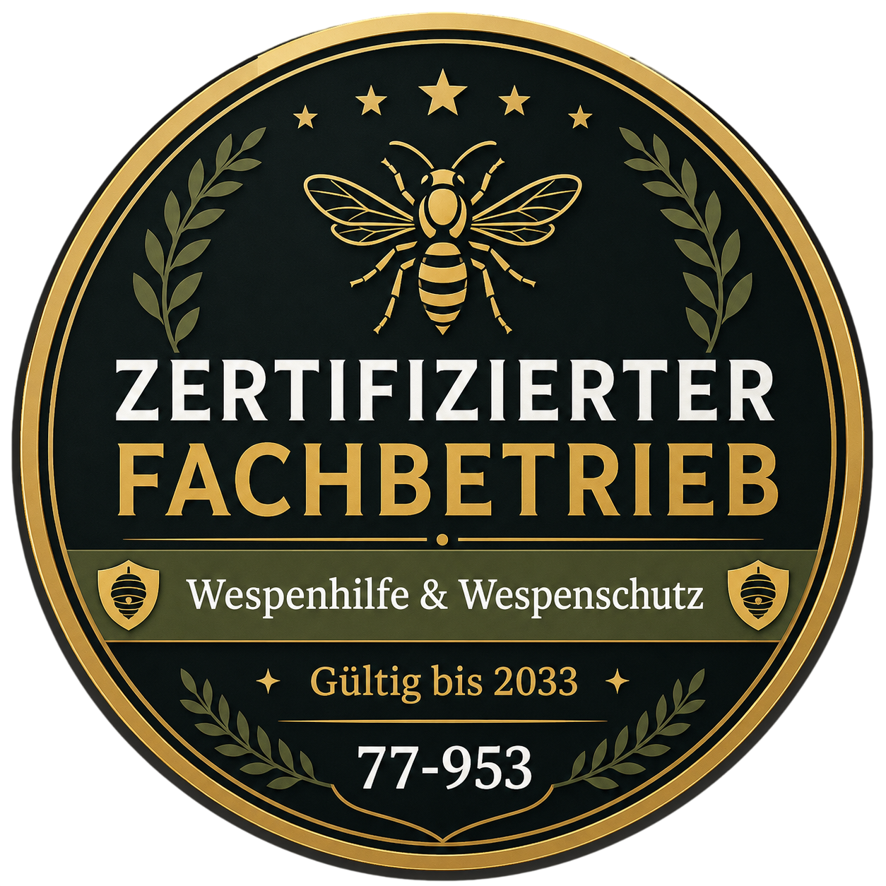 Zertifizierter Fachbetrieb für Wespenhilfe